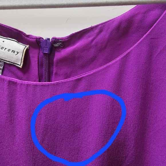 Spenser Jeremy Womens Purple Pure Silk Classic Sleeveless Faux Wrap Maxi Dress 4 - Picture 7 of 9